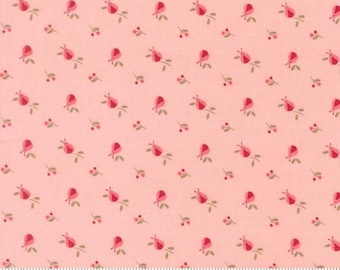 Lyda Rose Pink 3075 18 by Bunny Hill Designs for Moda Fabrics - sold by the half yard