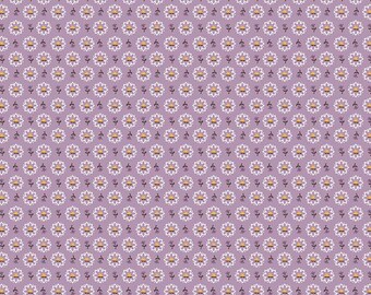 Prairie Heritage Heirloom Plum - 100% Cotton -  by Lori Holt for Riley Blake Designs - Sold By The Half Yard - C12302-PLUM