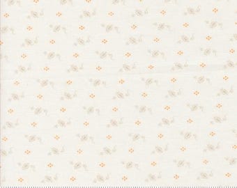 Agatha Road Ghost 35416 21 by Fig Tree Co for Moda - sold by the half yard, Tiny Pumpkins Fall Halloween, Pumpkin Dot