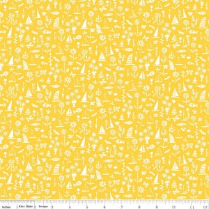 Liberty Fabrics Riviera Collection B Sealife C for Riley Blake Designs, 100% Quilting Cotton Fabric Sold by Half Yard, 01666455C