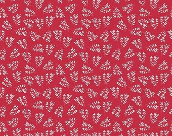 SINGING IN The RAIN - Red Stems - Beverly McCullough for Riley Blake Designs - 100% cotton quilting fabric yardage C9365 1/2 Yd cuts