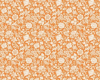 Kelmscott Silhouette B - Liberty of London - The Artist's Home Collection Painted Sunset - Riley Blake Designs, sold by the 1/2 yd, cotton