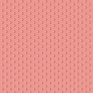 Fresas y Crema - Sitar Edyta - Cesta de Lavandería, Color - Cornejo, Patrón - Foulard, 1/2 yd, 100% algodón Tejidos Andover, A-366-E