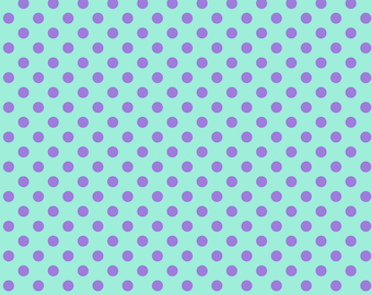 Petunia Pom Poms by Tula Pink True Colors All Stars | Freespirit Fabrics PWTP118.Petun | Cotton Fabric | Apparel, Quilting