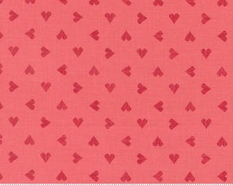 Love Blooms Lipstick 5223 13 by Lella Boutique for Moda Fabrics Fabric, sold by the half yard
