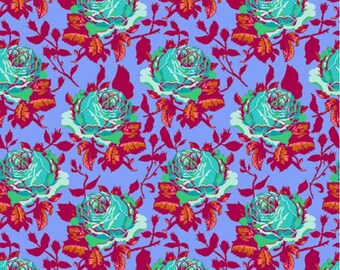Show Off - Periwinkle from Vivacious by Anna Maria for Free Spirit Fabrics, 100% cotton lawn fabric, CLAH005.PERIWINKLE sold by half yard