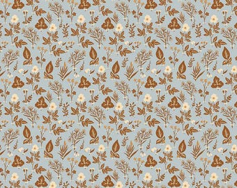 The Old Garden Emily Dusk by Danelys Sidron for Riley Blake Designs, 100% Quilting Cotton Fabric Sold by Half Yard, C14232-DUSK blue-gray