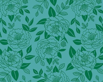 Rise And Shine - Succulent RS0079 14, by designer Melody Miller and the Ruby Star Society - sold by the half yard