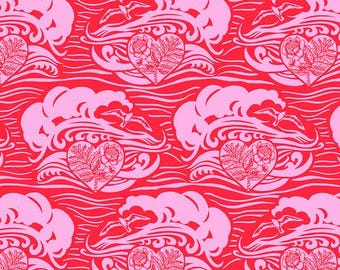 Welcome Home, Little Chicago - Apple, Designed by Anna Maria Horner for FreeSpirit Fabrics, 100% cotton, PWAH179.Apple