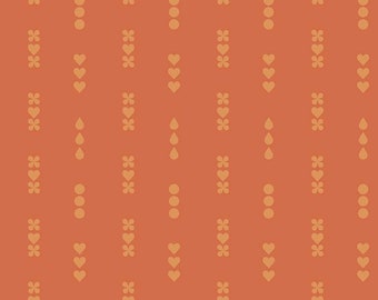 Dream Lullaby Orange by Kristy Lea for Riley Blake Designs -  1/2 Yd cuts, 100% cotton C10773-ORANGE