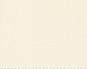 Bella Solids Ivory, Moda Basic Solid Natural 9900 60 for Moda Fabrics -sold by the half yard