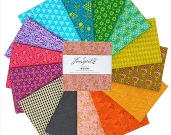 Pop Cloth Charm Pack Bundle by Sew Kind of Wonderful- FreeSpirit Fabrics, Precuts, 42 5-inch Squares Charm Pack, FB6CPSK.popcloth