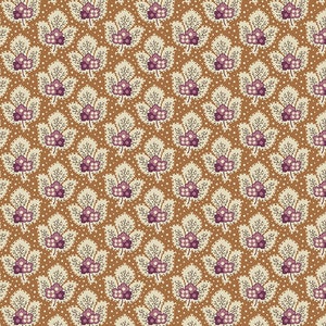 English Garden by Edyta Sitar of Laundry Basket Quilts for Andover, Color Cheesecake, Pattern: Camarillo, sold by the half yd., A-795-O