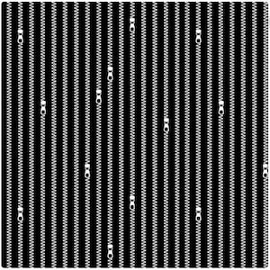 Zipper Stripes Black from Old Made by J. Wrecker Frisch of Riley Blake Designs, Sold by Half Yard, C10597