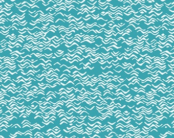 By The Sea from Andover Fabrics  Waves pattern A-9272-T sold by half yard
