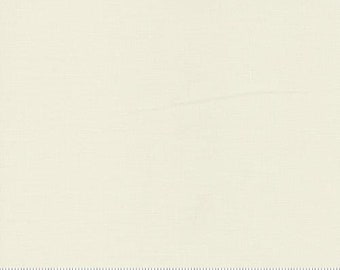 Bella Solids Porcelain 9900 182, Moda Basic Solid Natural for Moda Fabrics -sold by the half yard