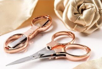 Allary Scissors - Rose Gold Ultra Sharp - 7-3/4-inch - Craft Warehouse