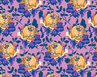 Show Off - Melon from Vivacious by Anna Maria for Free Spirit Fabrics, 100% cotton lawn fabric, CLAH005.MELON sold by the half yard
