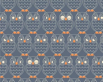 Good Spirits Ghostly RS5140 12 Ruby Star Society, sold by the half yard, Spooky Novelty Owls