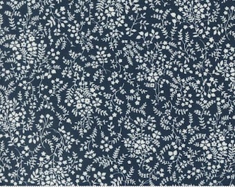 Shoreline Navy 55304 24 by Camille Roskelley for Moda Fabrics -sold by the half yard