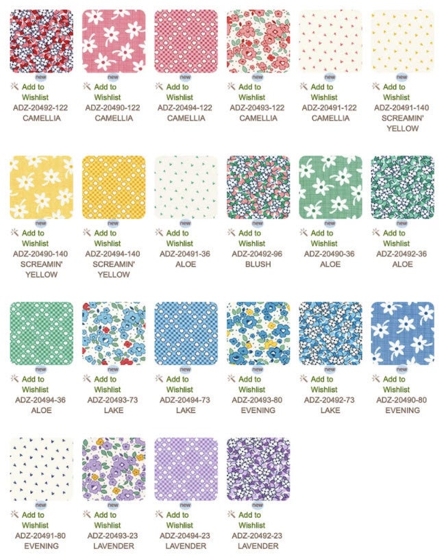 Baskets of Blooms Fat Quarter Bundle Panel by Darlene Zimmerman for Robert Kaufman 20 Fat