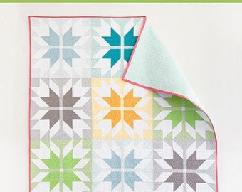 Prairie Tracks CJ 103 by Cotton and Joy, paper version quilt pattern