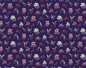 Flower Show Botanical Jewel Kensington Gardens A Liberty Fabrics, Riley Blake, 100% Quilting Cotton Fabric Sold by Half Yard, 01666825A