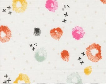 Balisong Coconut 11662 11, Designed by Zen Chic for Moda Fabrics -sold by the half yard, Blossom Blenders