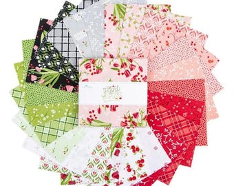 Front Porch Charm Pack 5" Stacker Bundle 5-17210-42 By Jill Finley, Jillily for Riley Blake Designs- 42 prints in stacker