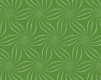 Retro HoHo by Renee Nanneman for Andover, Color Spearmint, Pattern: Dottie, sold by the half yd, A-576-G