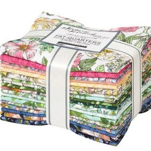 Nature&#39;s Notebook Fat Quarter pack par Briar Hill - une collection complète de 18 pièces pour Robert Kaufman - 4,5 mètres FQ-1736-18
