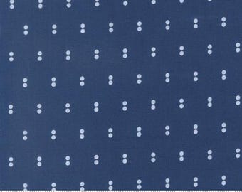 Blueprint Navy 55334 16 by Camille Roskelley for Moda Fabrics -sold by the half yard