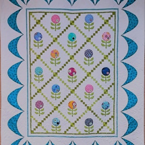 Posies with Panache Quilt pdf Pattern
