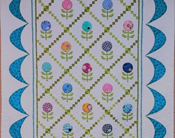 Posies with Panache Quilt pdf Pattern