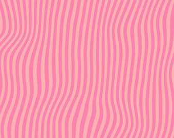 Rise And Shine - pink stripes RS0084 13, by designer Melody Miller and the Ruby Star Society - sold by the half yard