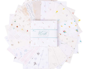 Hush Hush 3 - 5" Stacker charm pack Bundles  from the Hush Hush 3 collection for Riley Blake Designs 5-14060-42
