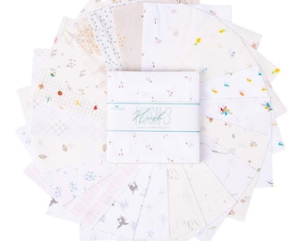 Hush Hush 3 - 5" Stacker charm pack Bundles  from the Hush Hush 2 collection for Riley Blake Designs 5-14060-42