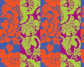 Kaffe Fassett Collective Feb 2026 Romance - Hot, Kaffe Fassett, Free Spirit Fabrics, sold by half yard, PWGP210.Hot