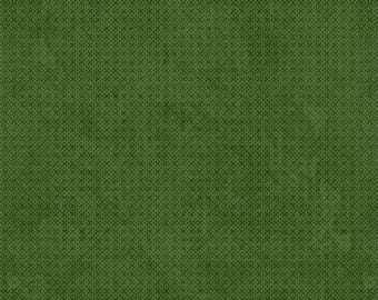 Criss-Cross Texture Holiday Green 1825 85507 707 Essentials by Wilmington Fabrics -sold by the half yard