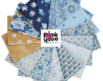Discovery - Liberty Emporium Collection 3 | SKU #FQ-27445910-3-15 21 fat quarter precut bundle - Riley Blake Designs