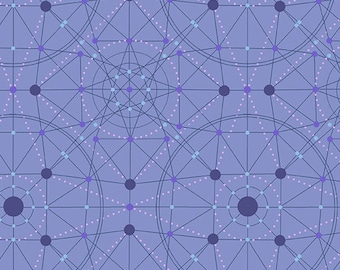 Purple Andover Collective Schematic Pattern, 1/2 yd, a great blender fabric from Andover Fabrics - 9243-P