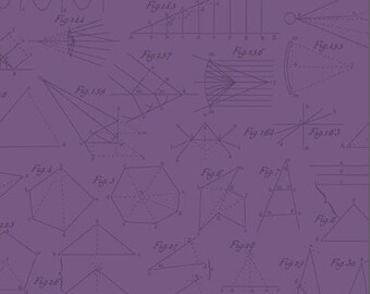 Purple Color Theory from Andover Fabrics  Diagram pattern A-9152-P sold by half yard