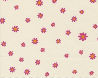 Maeve Daisy Dot Pearl 11938 11 by Crystal Manning, Moda Fabrics -sold by the half yard, Small Floral