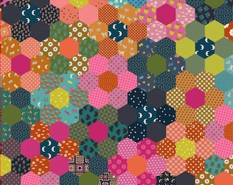 108" Catnap Mermaid Cotton Wideback Yardage RS4138 11 by Alexia Abegg for RUBY STAR SOCIETY - sold by the half yard