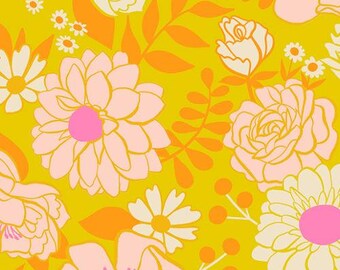 Rise And Shine - Golden Hour RS0077 12, by designer Melody Miller and the Ruby Star Society - sold by the half yard
