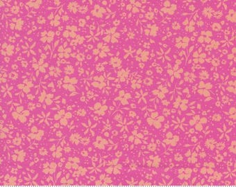 Maeve Pixie Peony 11936 21 by Crystal Manning, Moda Fabrics -sold by the half yard, Small florals, tone on tone