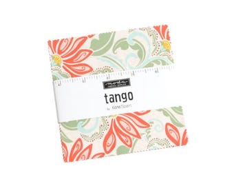 Tango Charm Pack 27330PP by Kate Spain, Moda Fabrics, Moda Precuts, 42 5-inch Squares Charm Pack