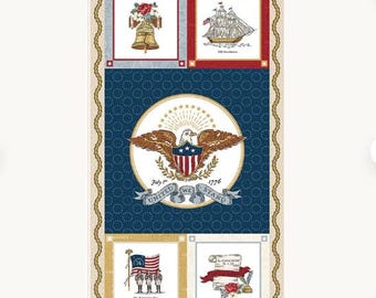 Independence Panel by The RBD Designers for Riley Blake Designs - P17338-PANEL, 24" x 43"