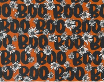 Noir Pumpkin 11544 14 Moda by Alli K Design for Moda Fabrics -sold by the half yard, moth