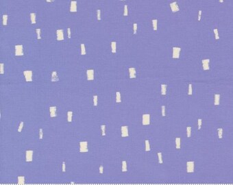 Maeve Ink Dash Lavender 11939 15 by Crystal Manning, Moda Fabrics -sold by the half yard, Blenders Geometric Dot